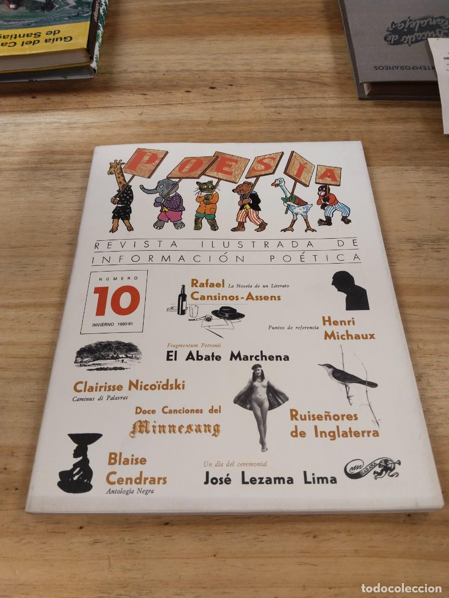 Coleccionismo de revistas y peri&oacute;dicos: Poes&iacute;a. Revista Ilustrada de Informaci&oacute;n Po&eacute;tica n&ordm; 10