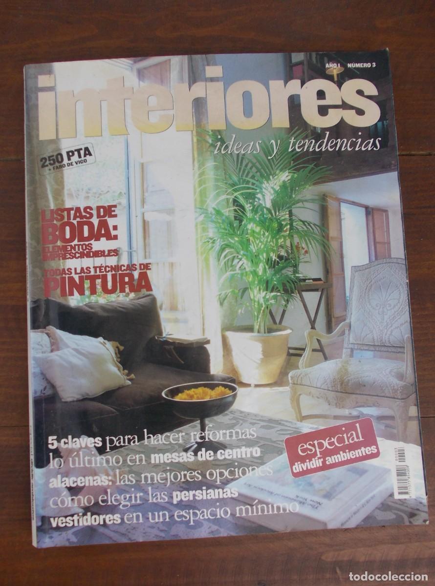 Collezionismo di Riviste e Giornali: Revista Interiores ideas y tendencias A&ntilde;o I N&ordm; 3 Faro de Vigo especial ba&ntilde;os 250 PTA