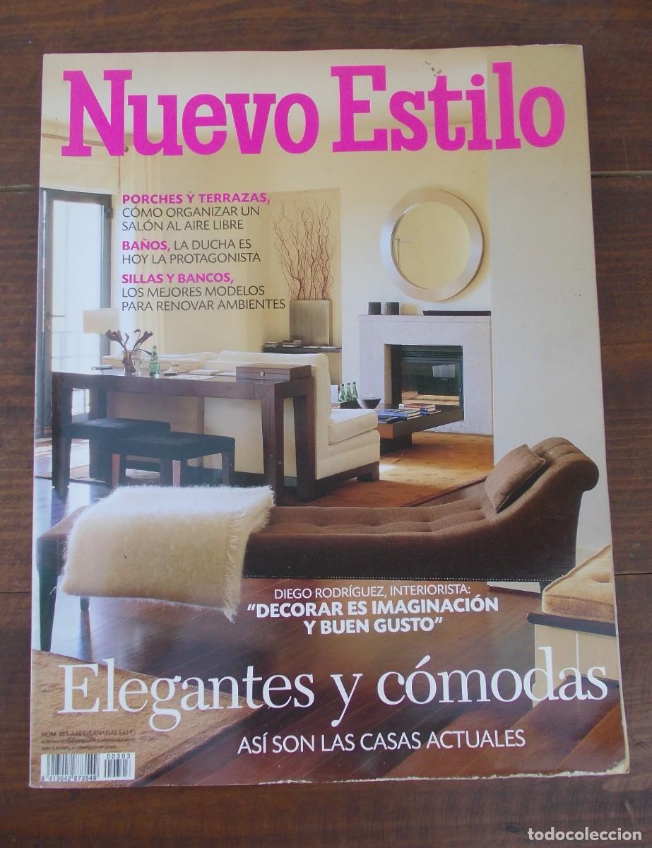 Collection Magazines and Newspapers: Revista Nuevo Estilo N&ordm; 303 decoraci&oacute;n interiorismo coleccionismo