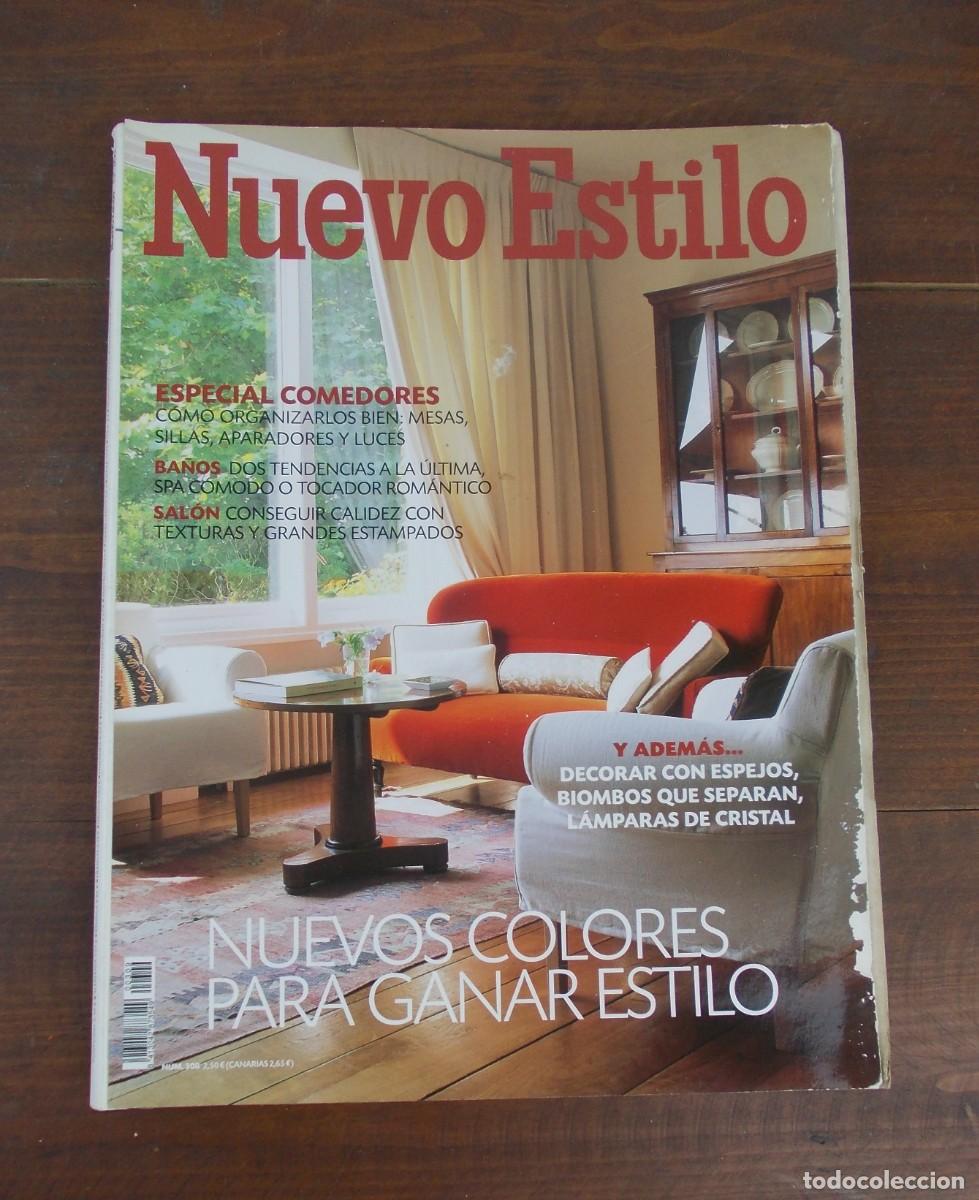 Collection Magazines and Newspapers: Revista Nuevo Estilo N&ordm; 309 decoraci&oacute;n interiorismo coleccionismo