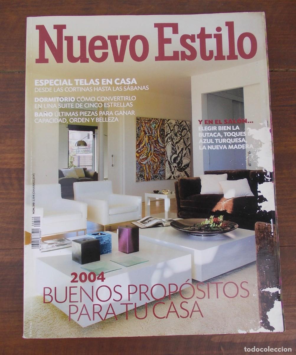 Collection Magazines and Newspapers: Revista Nuevo Estilo N&ordm; 310 decoraci&oacute;n interiorismo coleccionismo