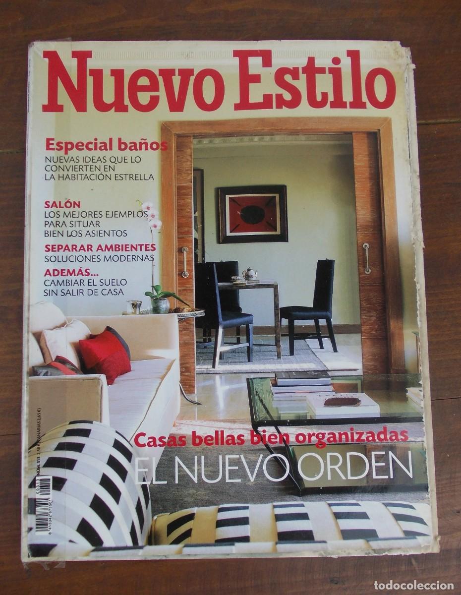 Collection Magazines and Newspapers: Revista Nuevo Estilo N&ordm; 313 decoraci&oacute;n interiorismo coleccionismo