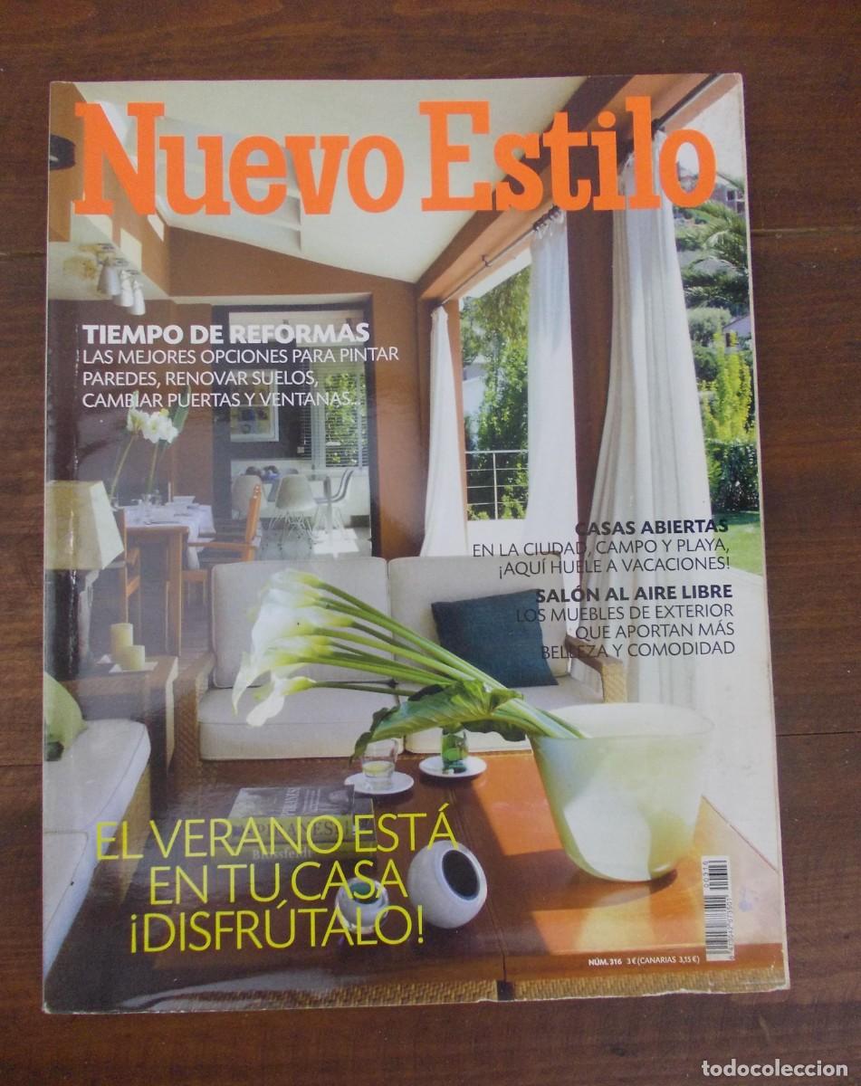 Collection Magazines and Newspapers: Revista Nuevo Estilo N&ordm; 316 decoraci&oacute;n interiorismo coleccionismo