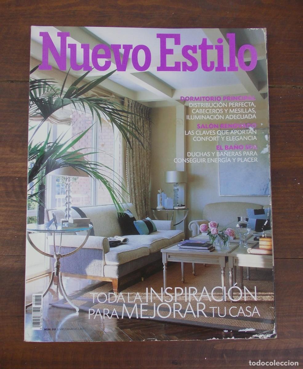 Collection Magazines and Newspapers: Revista Nuevo Estilo N&ordm; 318 decoraci&oacute;n interiorismo coleccionismo