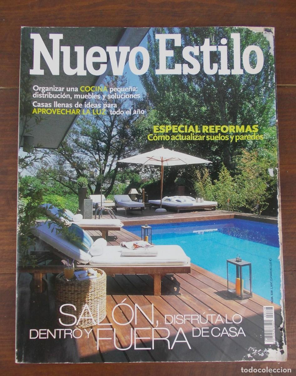 Collection Magazines and Newspapers: Revista Nuevo Estilo N&ordm; 328 decoraci&oacute;n interiorismo coleccionismo