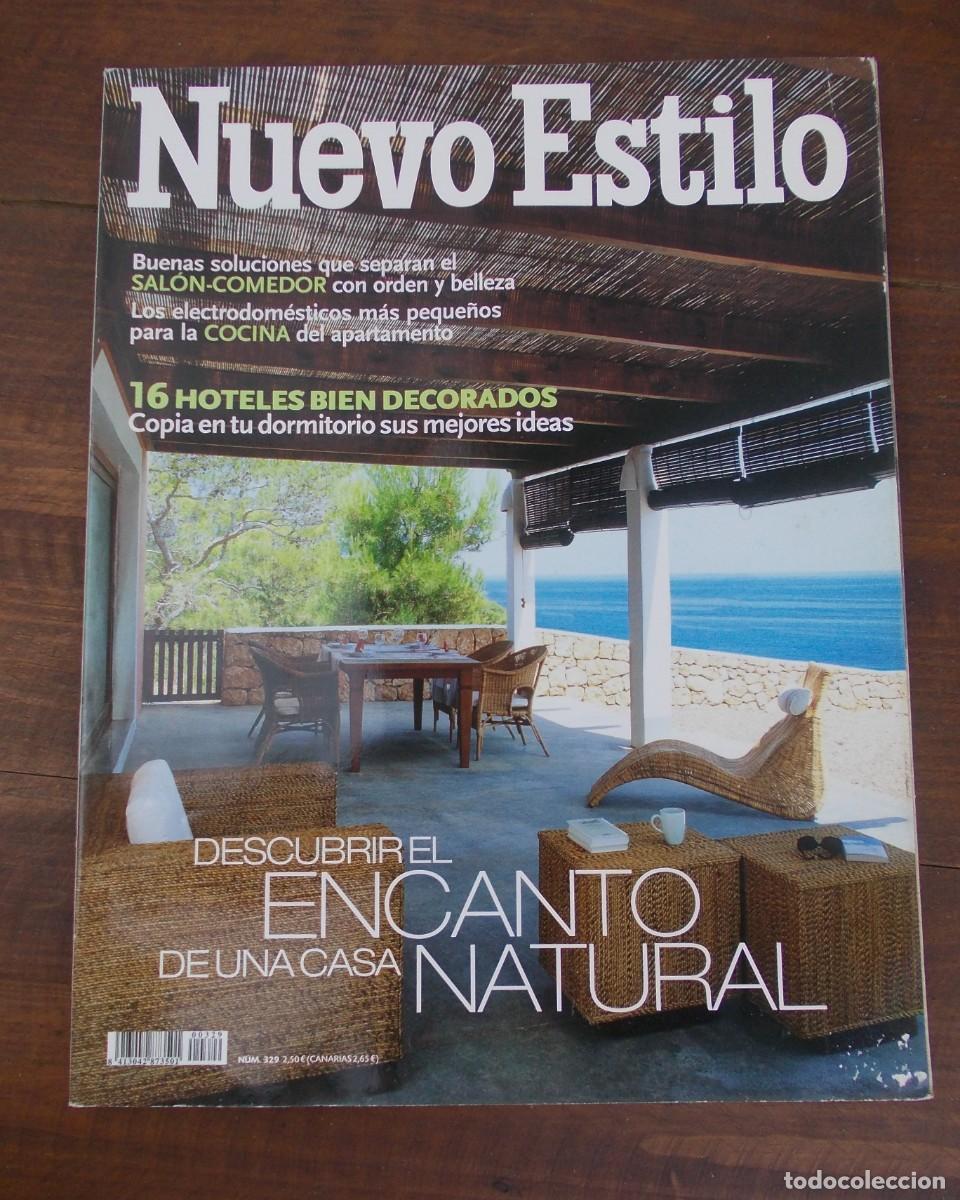 Collection Magazines and Newspapers: Revista Nuevo Estilo N&ordm; 329 decoraci&oacute;n interiorismo coleccionismo