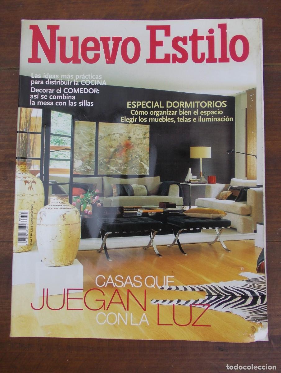 Collection Magazines and Newspapers: Revista Nuevo Estilo N&ordm; 330 decoraci&oacute;n interiorismo coleccionismo