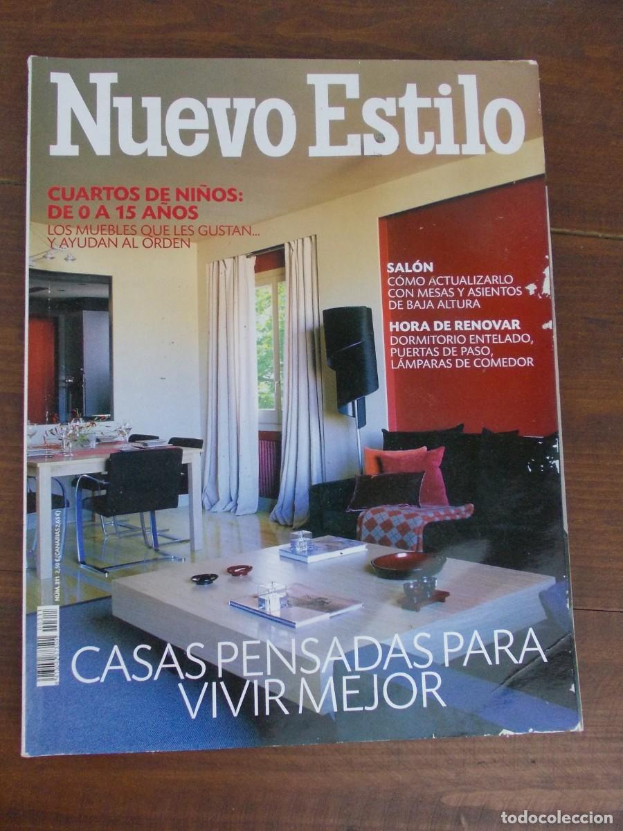 Collection Magazines and Newspapers: Revista Nuevo Estilo N&ordm; 331 decoraci&oacute;n interiorismo coleccionismo