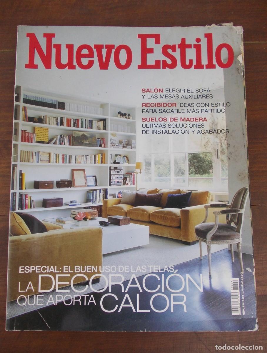 Collection Magazines and Newspapers: Revista Nuevo Estilo N&ordm; 334 decoraci&oacute;n interiorismo coleccionismo