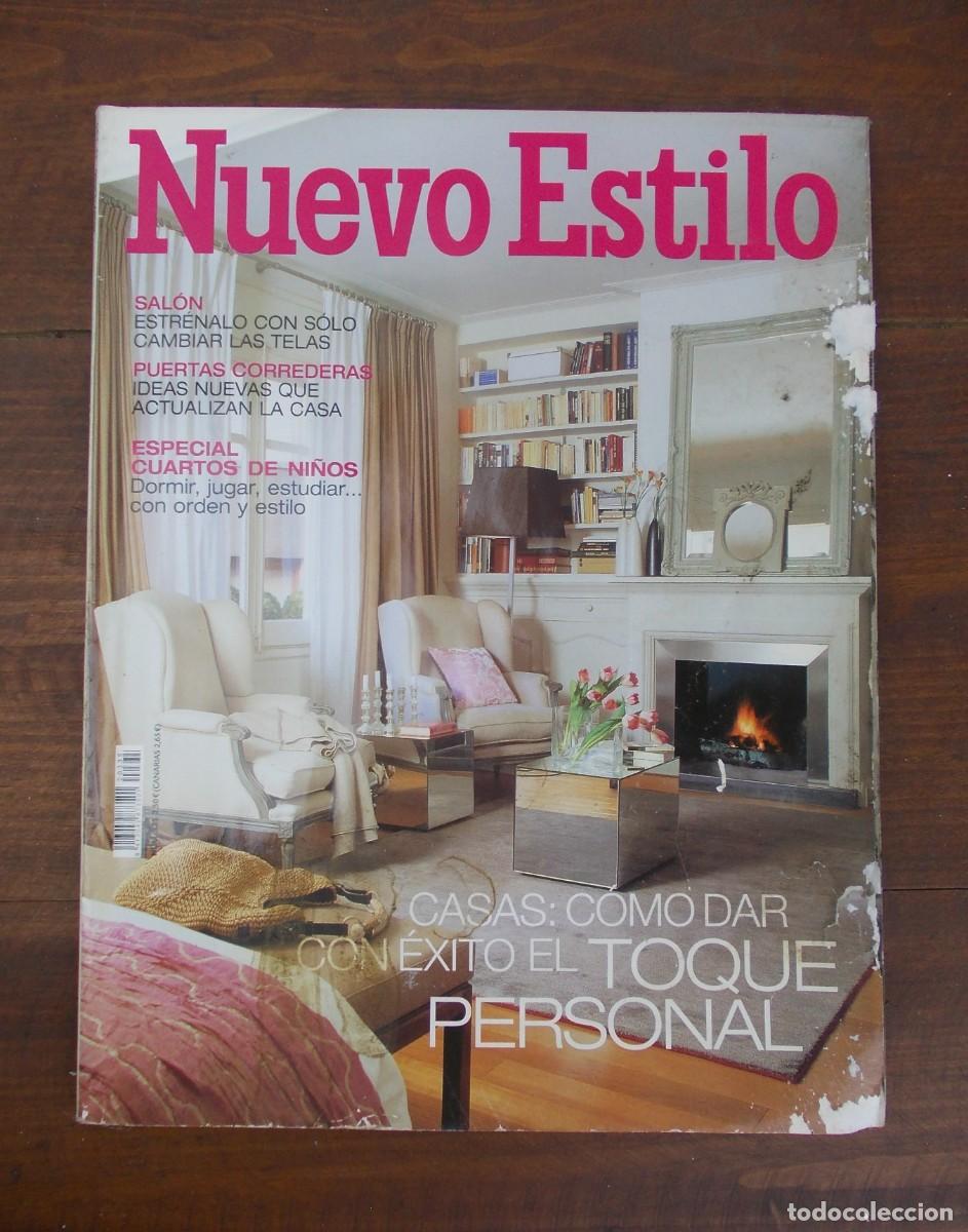 Collection Magazines and Newspapers: Revista Nuevo Estilo N&ordm; 335 decoraci&oacute;n interiorismo coleccionismo