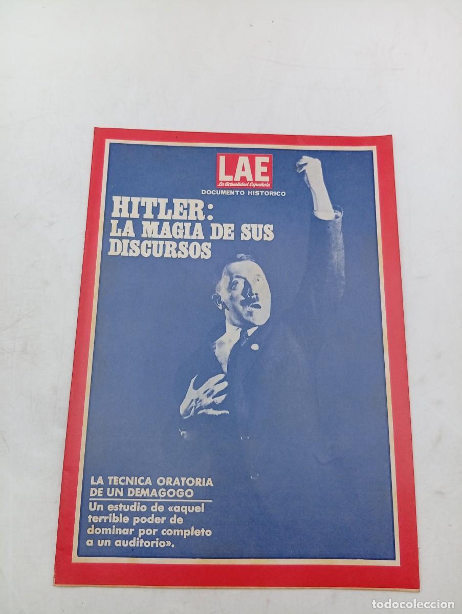 Sammeln von Zeitschriften und Zeitungen: LA ACTUALIDAD ESPA&Ntilde;OLA. DOCUMENTO HISTORICO. HITLER : LA MAGIA DE SUS DISCURSOS. LA TECNICA... LEER.
