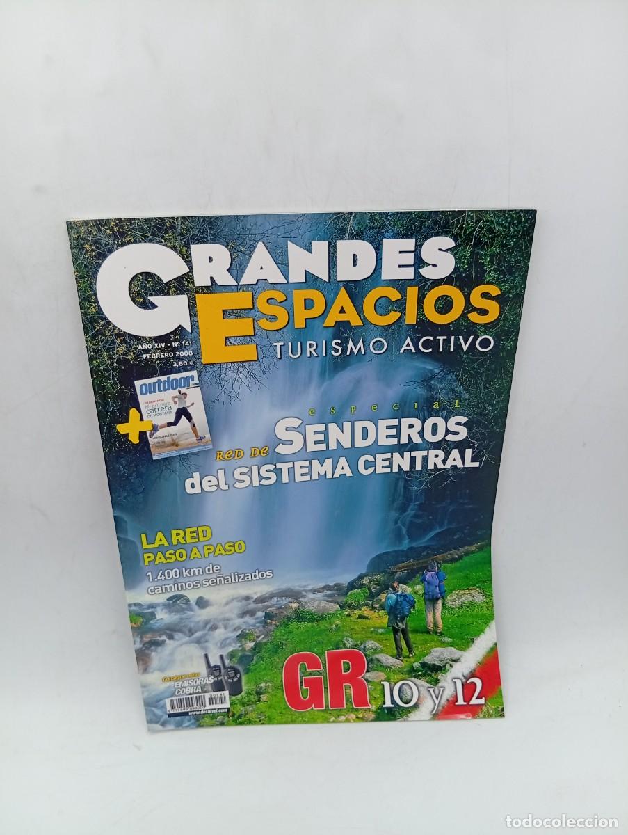 Colecionismo de Revistas e Jornais: REVISTA GRANDES ESPACIOS. A&Ntilde;O XIV. N&ordm; 141. FEBRERO 2008. SENDEROS DEL SISTEMA CENTRAL. TURISMO.