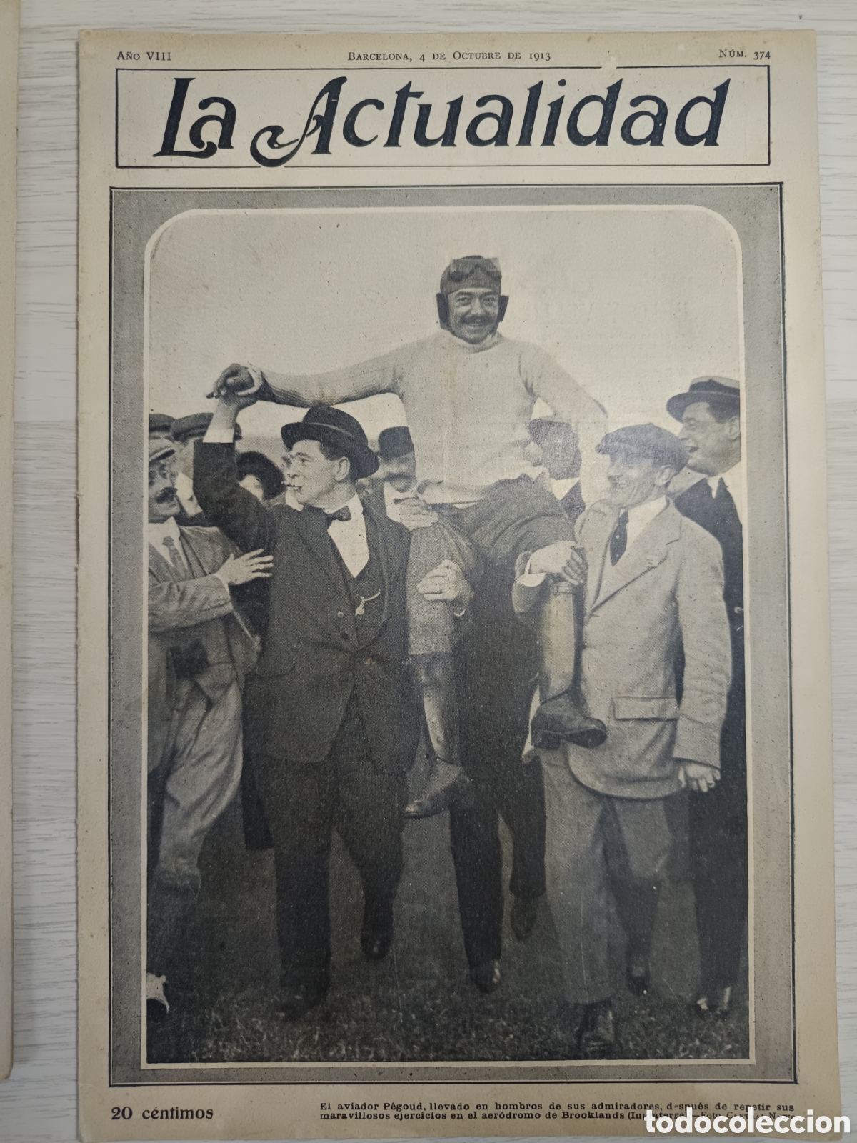 Coleccionismo de Revistas y Peri&oacute;dicos: REVISTA LA ACTUALIDAD, a&ntilde;o 1913, n&uacute;m. 374
