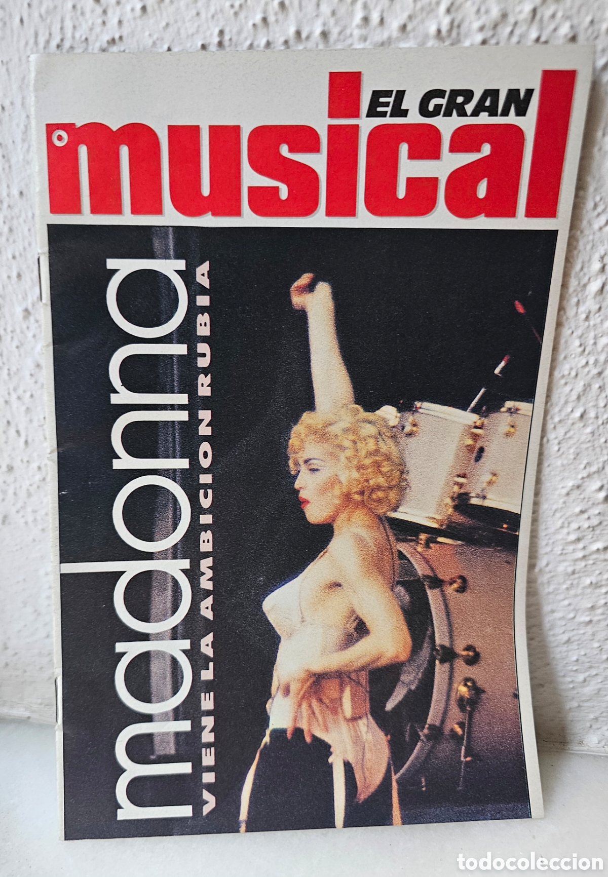 Coleccionismo de Revistas y Peri&oacute;dicos: Mini-Revista El Gran Musical Madonna suplemento especial 1990