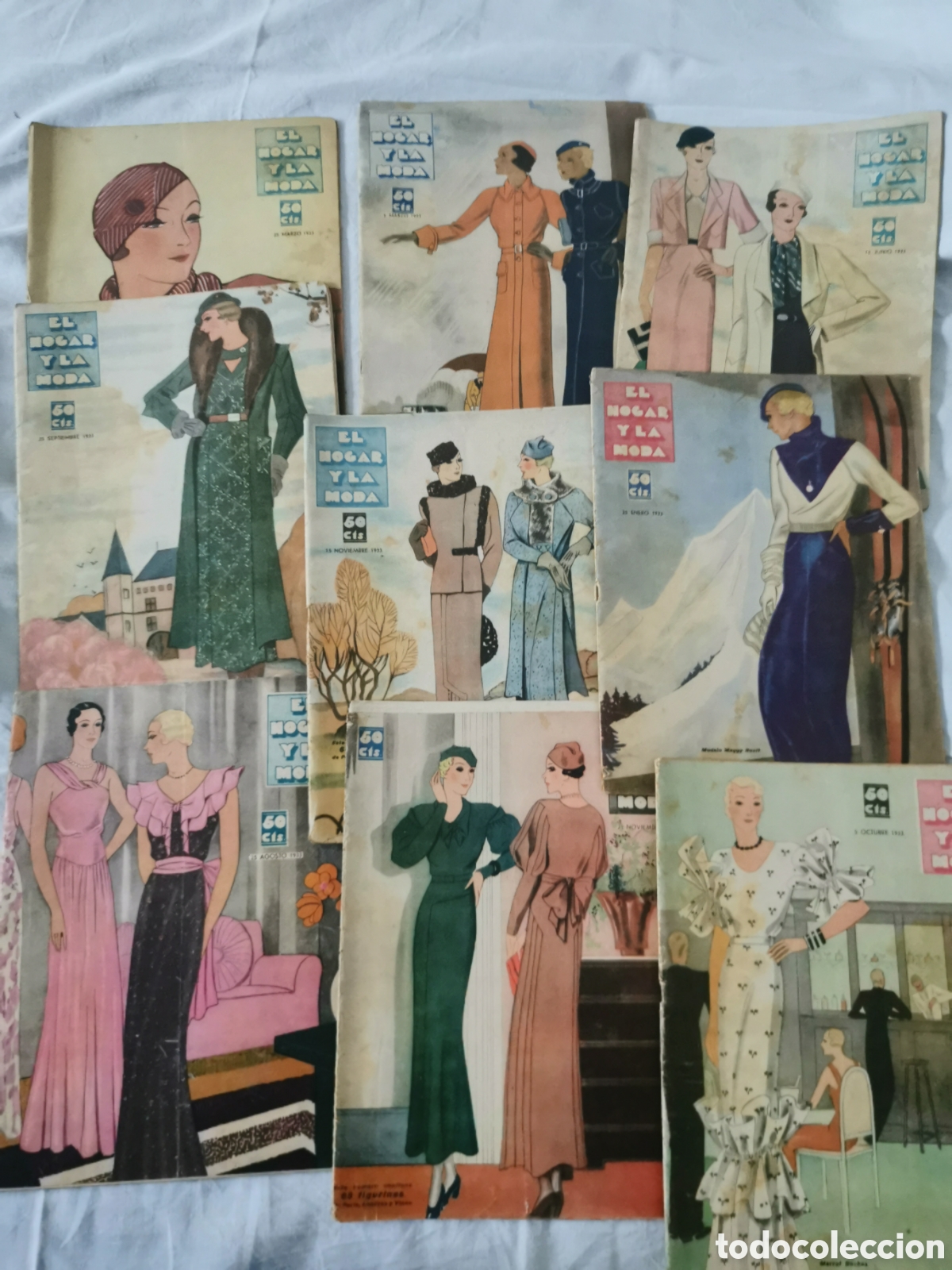 Collectionnisme de Revues et Journaux: Revistas de el hogar y la moda