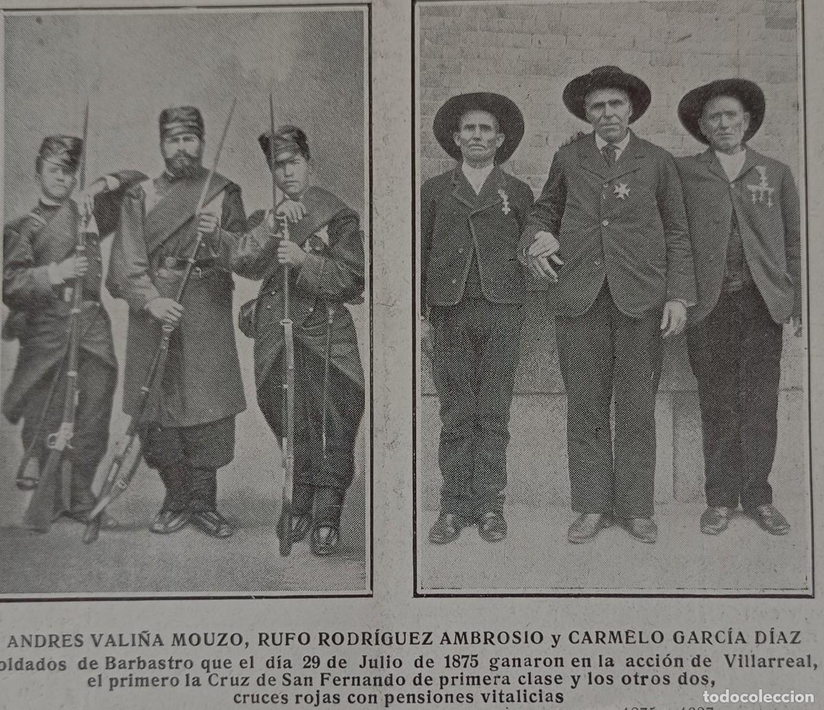 Coleccionismo de Revistas y Peri&oacute;dicos: CERCEDILLA - SIETE PICOS - FIESTA INFANTER&Iacute;A CUARTEL MARIA CRISTINA - TRES HOJAS PUBLICACI&Oacute;N 1900