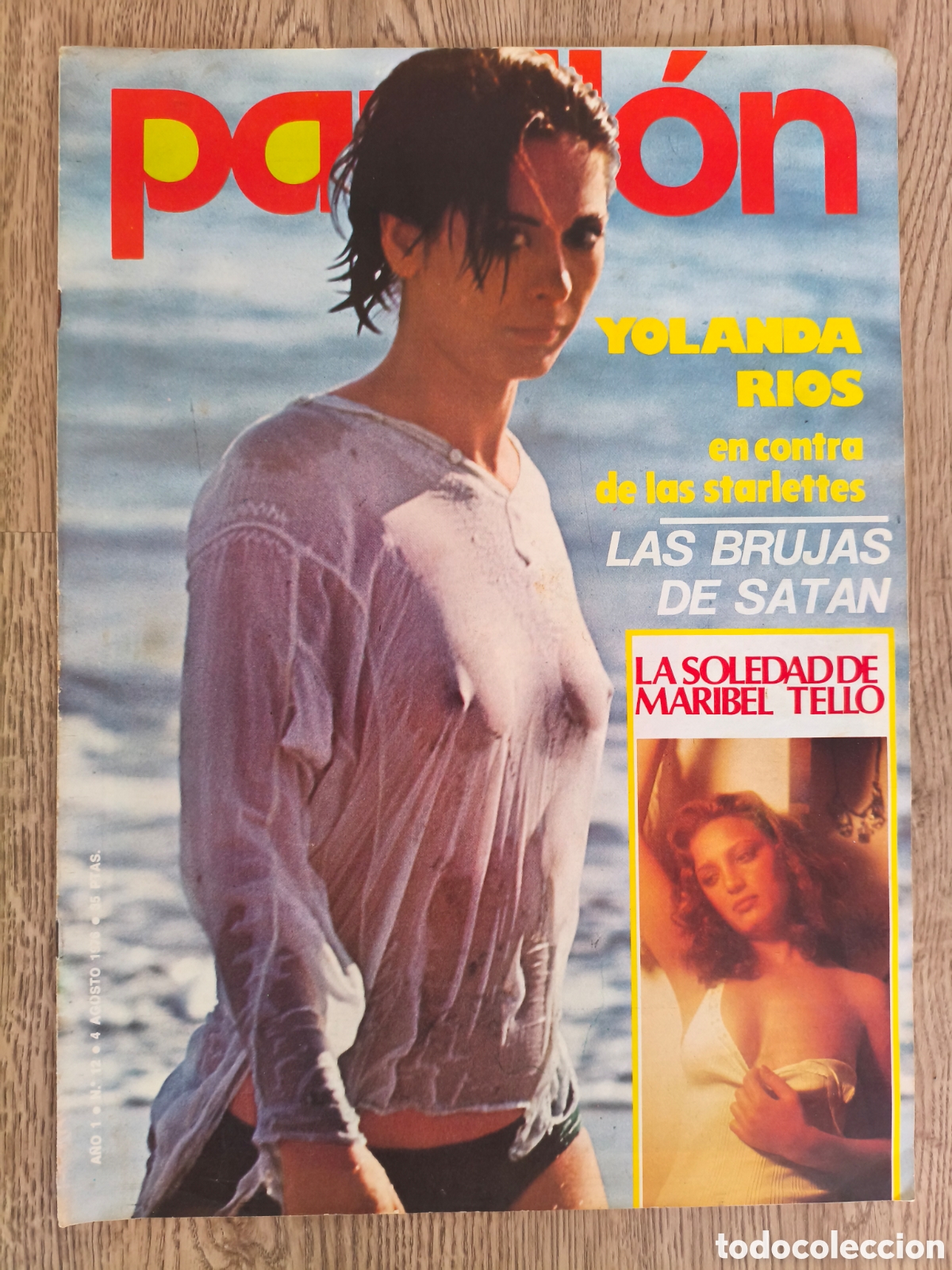 Collection Magazines and Newspapers: PAPILLON 12 YOLANDA RIOS MARIBEL TELLO FEDRA LORENTE MARTA NAVARRE&Ntilde;O