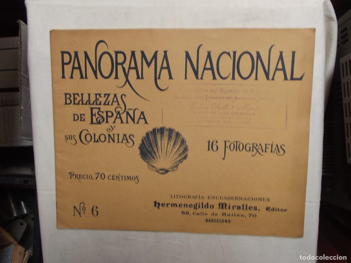 Coleccionismo de Revistas y Peri&oacute;dicos: REVISTA PANORAMA NACIONAL BELLEZAS DE ESPA&Ntilde;A Y SUS COLONIAS N&ordm; 6 ( 16 FOTOGRAFIAS )