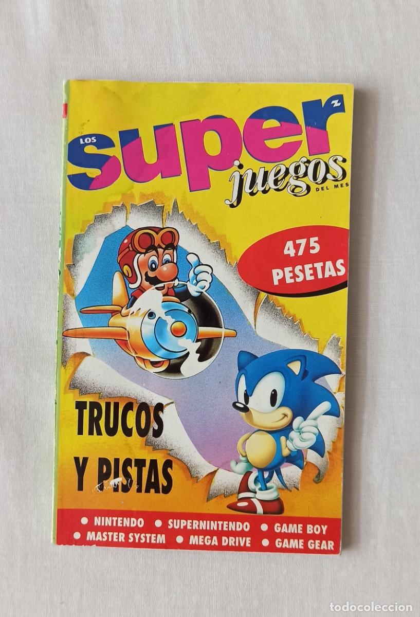 Sammeln von Zeitschriften und Zeitungen: LOS SUPERJUEGOS Trucos y Pistas GU&Iacute;A RARA 475 PESETAS Nintendo SNES Game Boy Master System Mega Driv