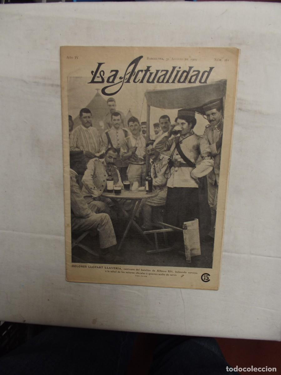 Collection Magazines and Newspapers: REVISTA LA ACTUALIDAD N&ordm; 161 AGOSTO DE 1909
