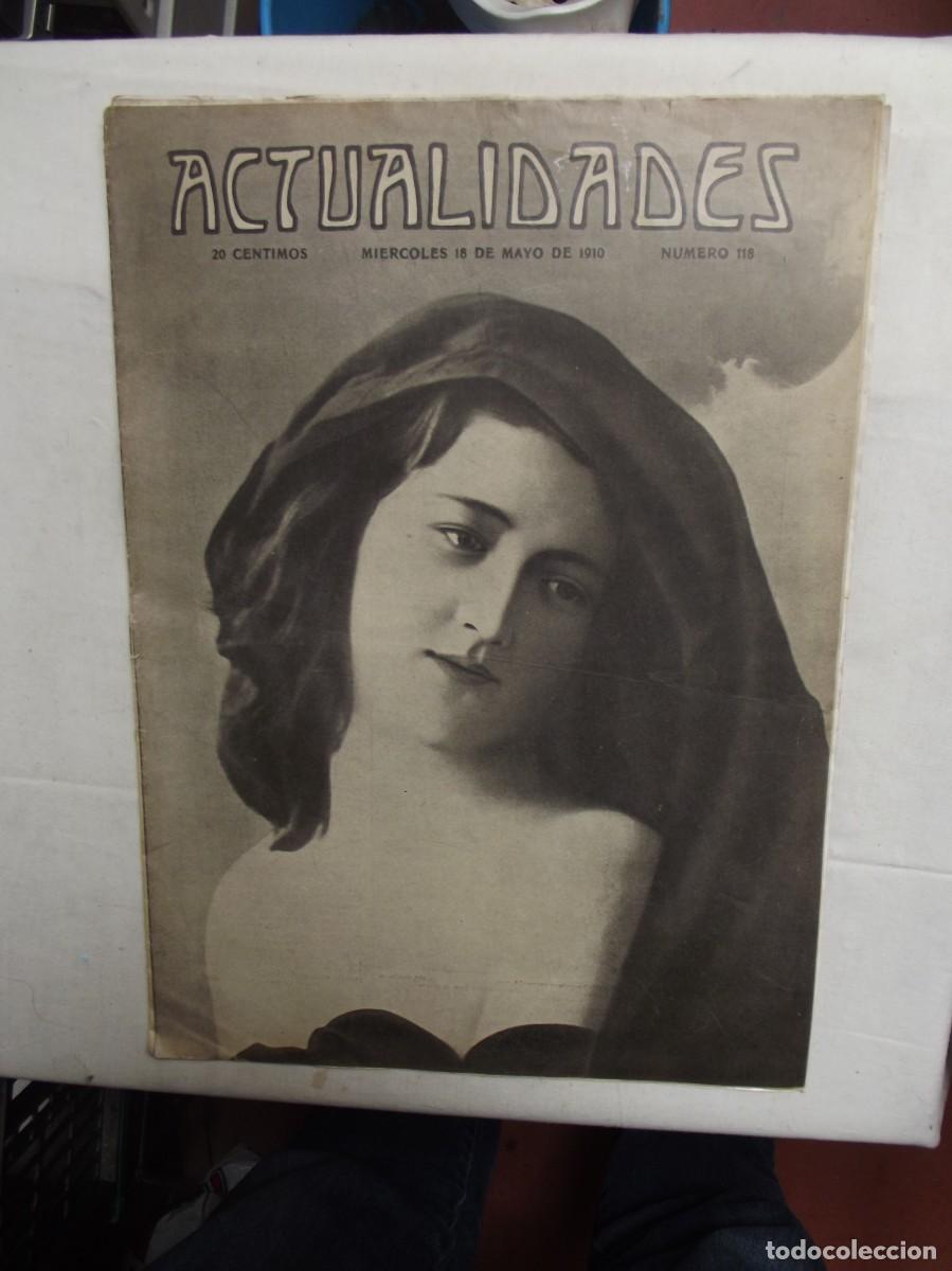 Colecionismo de Revistas e Jornais: REVISTA ACTUALIDADES N&ordm; 118 MAYO DE 1910