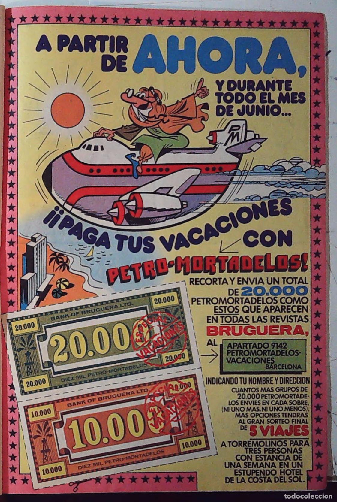 Coleccionismo de revistas y peri&oacute;dicos: los billetes de mortadelo y filemon brugera