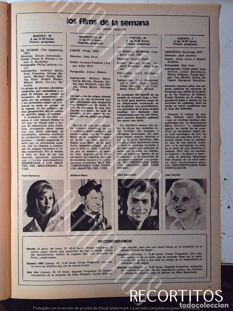 Coleccionismo de Revistas y Peri&oacute;dicos: clint eastwood wwallace beery faye dunaway jean harlow
