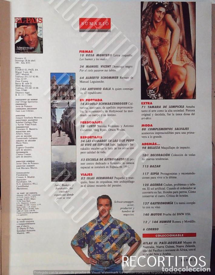 Coleccionismo de revistas y peri&oacute;dicos: arnold schwarzenegger TERMINATOR - Foto 3