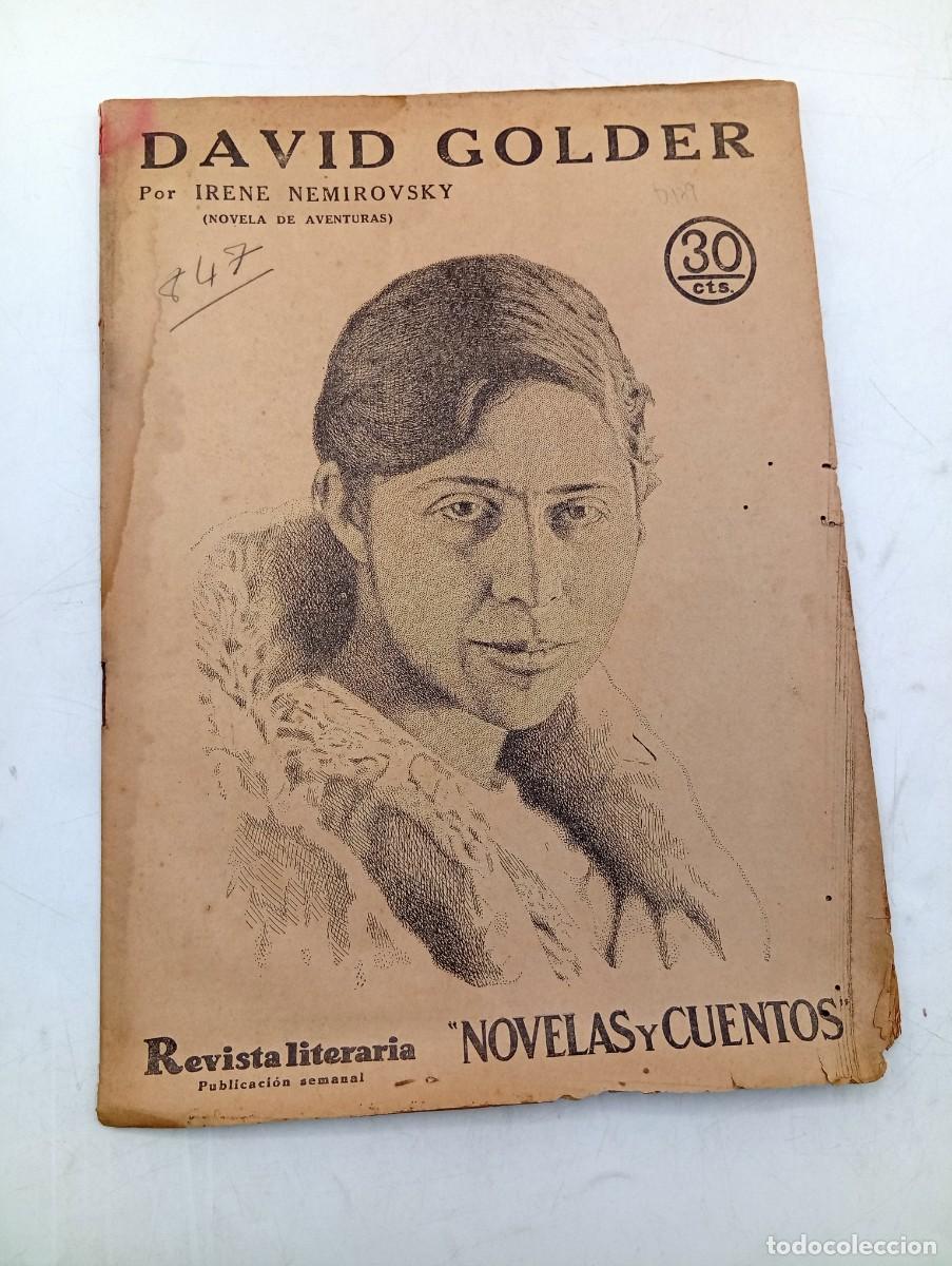 Collectionnisme de Revues et Journaux: REVISTA LITERARIA. NOVELAS Y CUENTOS. DAVID GOLDER. IRENE NEMIROVSKY. 1936.