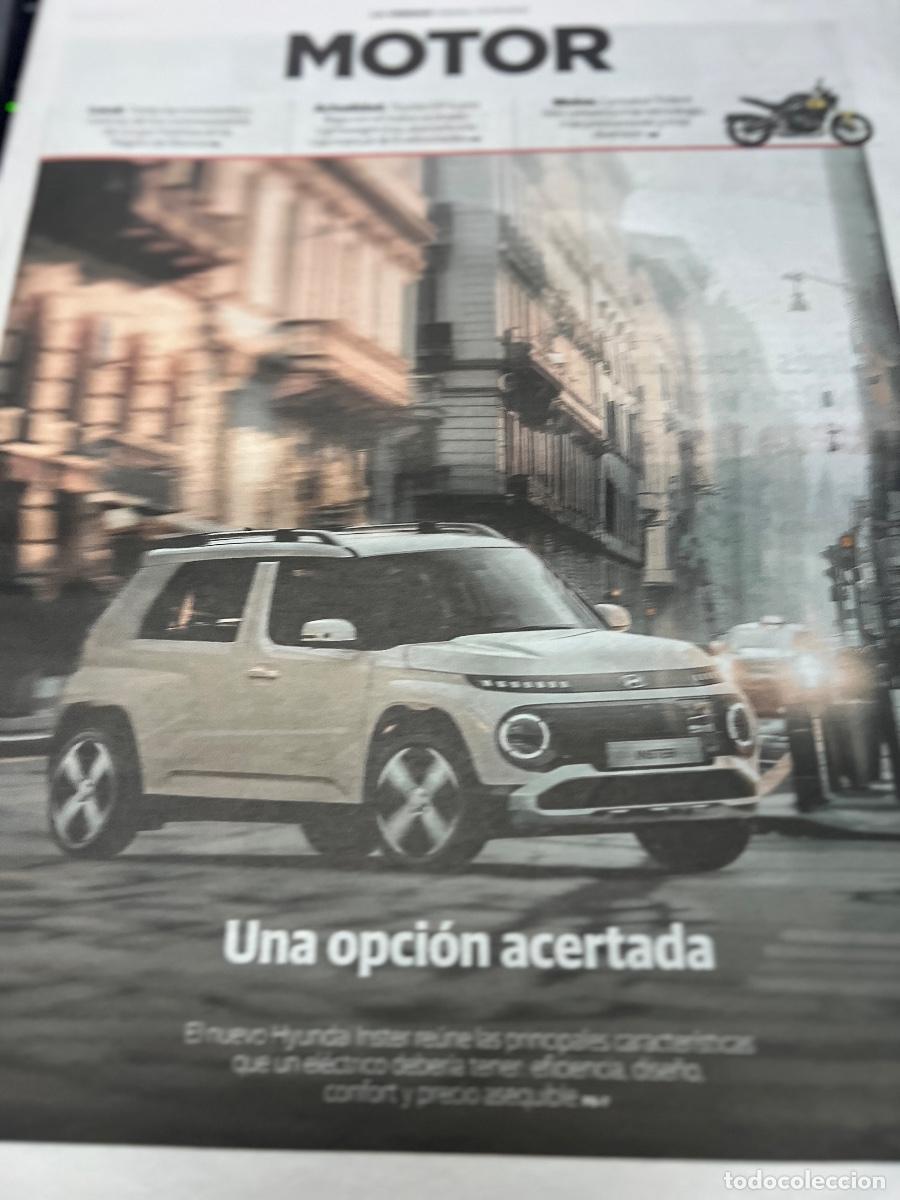 Coleccionismo de Revistas y Peri&oacute;dicos: Suplemento MOTOR. HYUNDAI INSTER TOYOTA GR SUPRA VOLKSWAGEN POLO TRIUMPH TRIDENT 660
