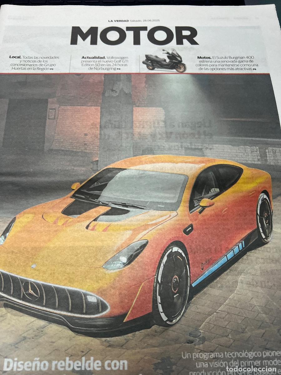 Coleccionismo de Revistas y Peri&oacute;dicos: Suplemento MOTOR. CONCEPT AMG GT XX LONIQ 5 N VOLKSWAGEN GOLF GTI SUZUKI BURGMAN 400