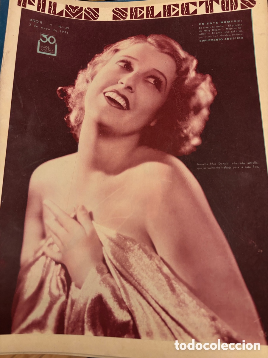 Collection Magazines and Newspapers: Revistas cine antiguas, Motion Picture y Films selection