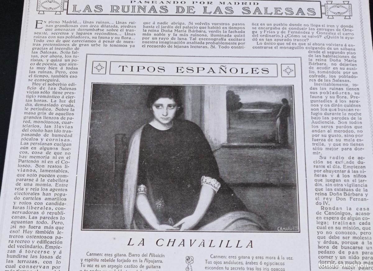 Coleccionismo de Revistas y Peri&oacute;dicos: MADRID - VISTAS - CURIOSIDADES - RECUERDOS - 23 HOJAS PUBLICACI&Oacute;N 1900