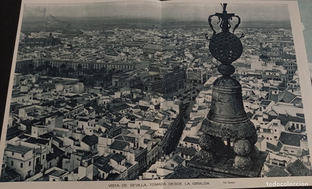 Coleccionismo de Revistas y Peri&oacute;dicos: SEVILLA - CATEDRAL - CASA PILATOS - PALACIO ARZOBISPO - RONDA - ONCE HOJAS PUBLI 1900