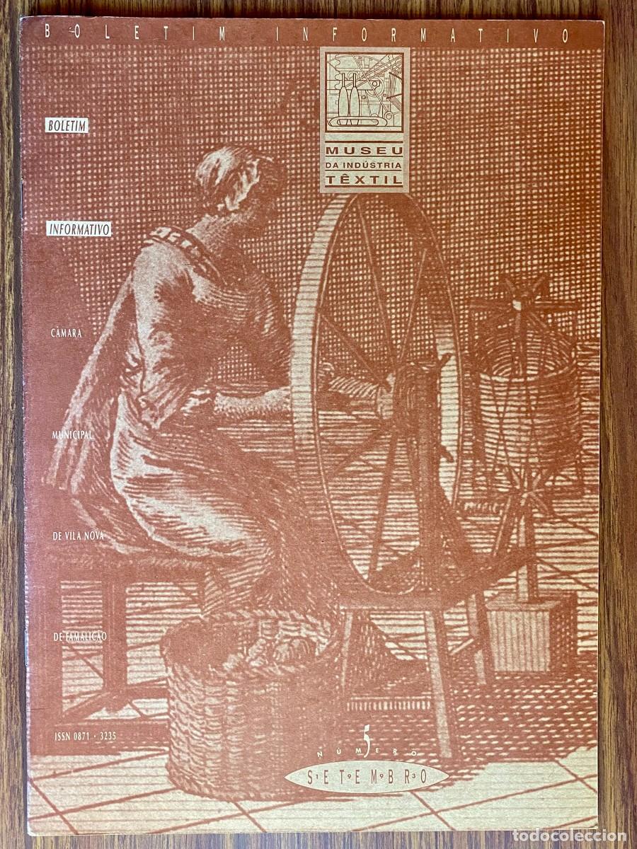 Coleccionismo de revistas y peri&oacute;dicos: MUSEU DA INDUSTRIA T&Ecirc;XTIL BOLETIM INFORMATIVO N&ordm; 5 - 1993 VILA NOVA DE FAMALIC&Atilde;O - PORTUGAL