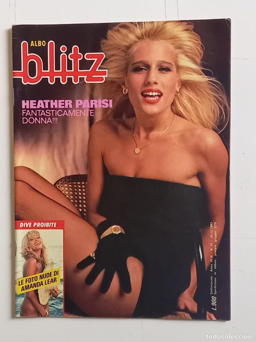 Sammeln von Zeitschriften und Zeitungen: BLITZ N&deg; 51 DICEMBRE 1983 HEATHER PARISI CICCIOLINA - MINI POSTER DI AMANDA LEAR