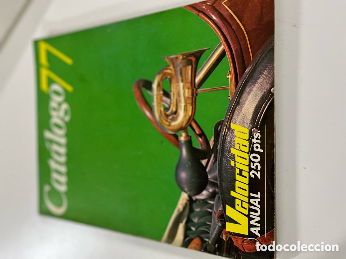 Coleccionismo de Revistas y Peri&oacute;dicos: Cat&aacute;logo revista Velocidad 1977