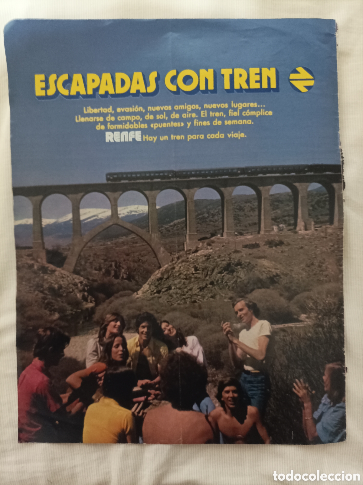 Coleccionismo de Revistas y Peri&oacute;dicos: PUBLICIDAD RENFE ANUNCIO 1975