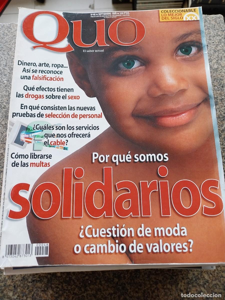 Collection Magazines and Newspapers: REVISTA QUO -- N&ordm; 48 -- 1999 -- POR QUE SOMOS SOLIDARIOS --
