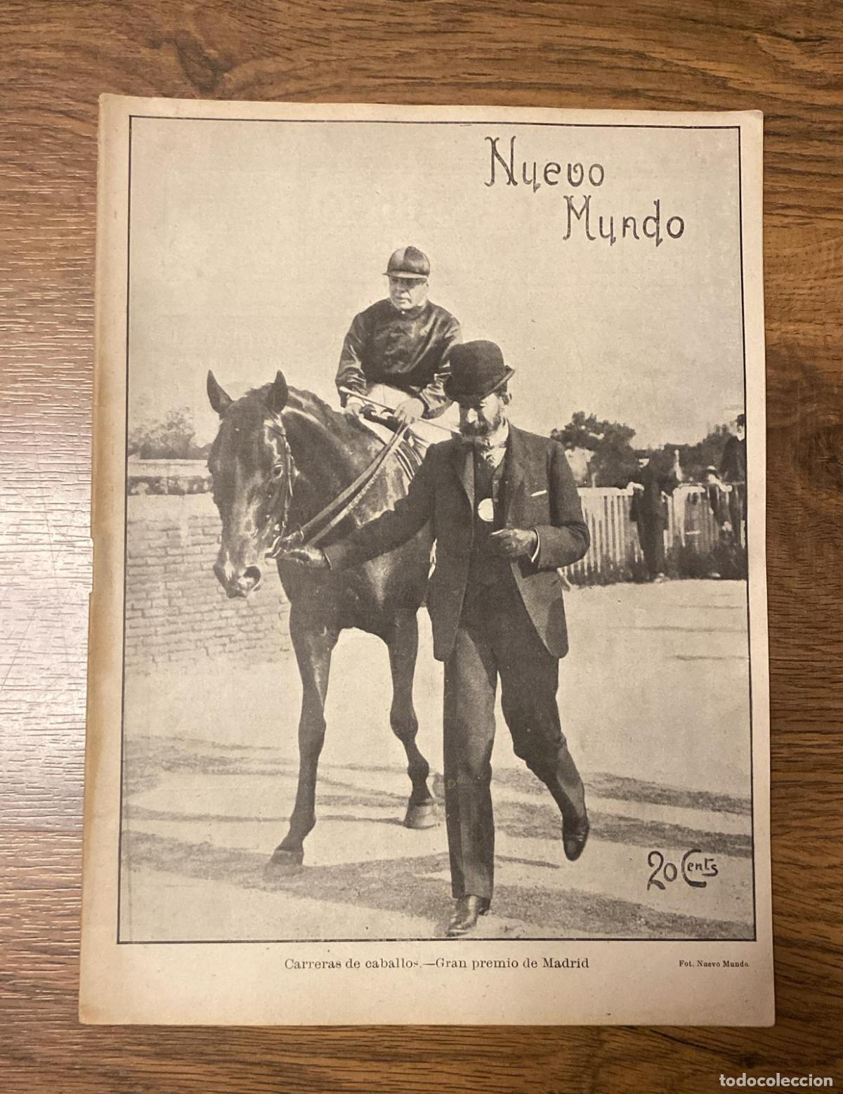 Sammeln von Zeitschriften und Zeitungen: nuevo mundo n&ordm; 646. mayo 1906. memorias &iacute;ntimas del teatro. la fiesta de solidaridad catalana. las c