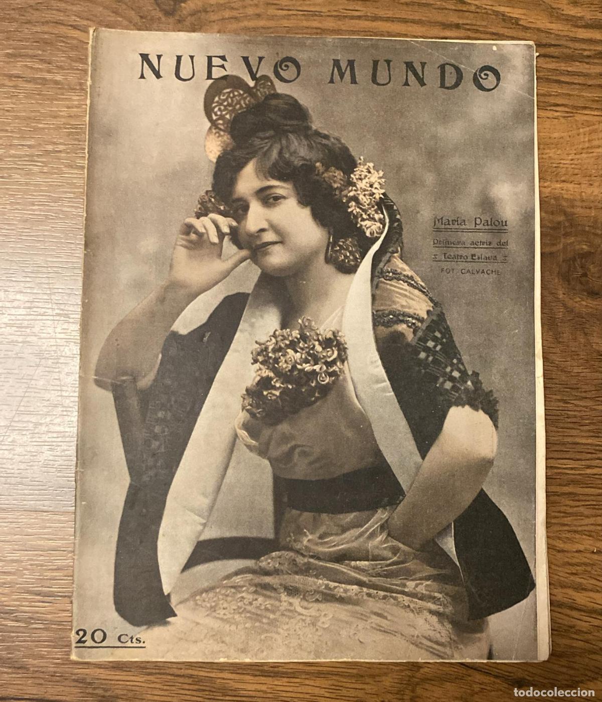 Sammeln von Zeitschriften und Zeitungen: nuevo mundo n&ordm; 1098. enero 1915. Europa a sangre y fuego. la neutralidad americana, nuestro ejercito