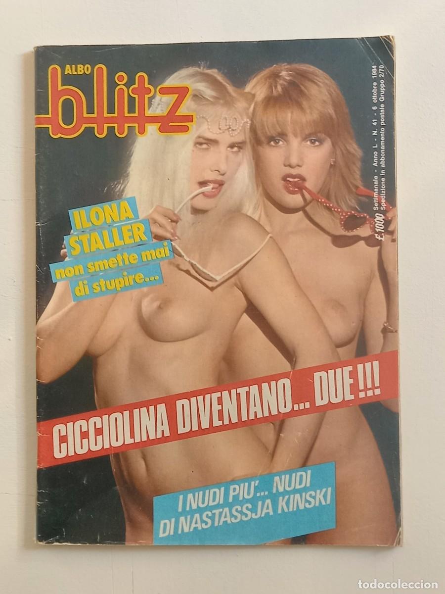 Sammeln von Zeitschriften und Zeitungen: BLITZ N&deg; 41 OTTOBRE 1984 POSTER DI TONY LEE SORRENTI - NASTASSJIA KINSKI CICCIOLINA E PLATINETTE