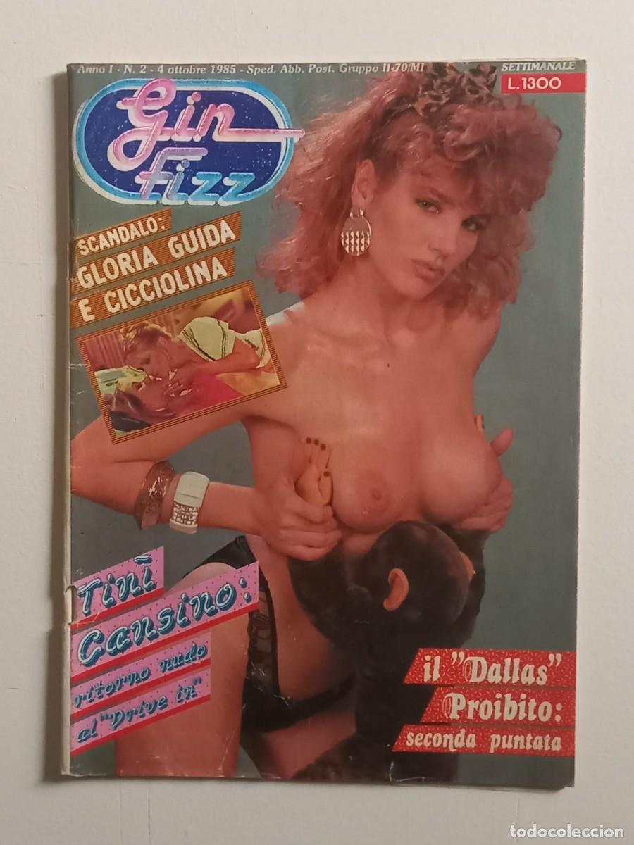 Sammeln von Zeitschriften und Zeitungen: GIN FIZZ N&deg; 2 OTT. 1985 TINI CANSINO GLORIA GUIDA LILLI CARATI CICCIOLINA