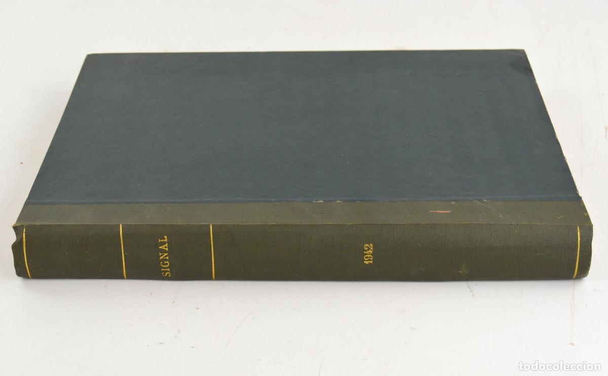Coleccionismo de Revistas y Peri&oacute;dicos: REVISTA SIGNAL EN ESPA&Ntilde;OL, A&Ntilde;O 1942. DEL NUM. 1 AL 11.