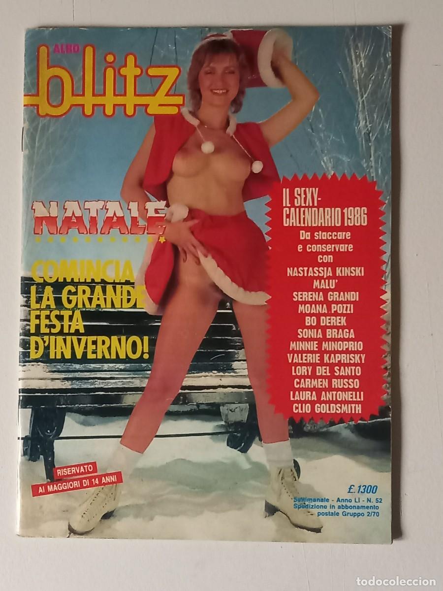 Collezionismo di Riviste e Giornali: BLITZ N&deg;52 DIC. 1985 SORA KENNEDY ANTONELLA MUNARI JANE FONDA ALLEGATO CALENDARIO 1986