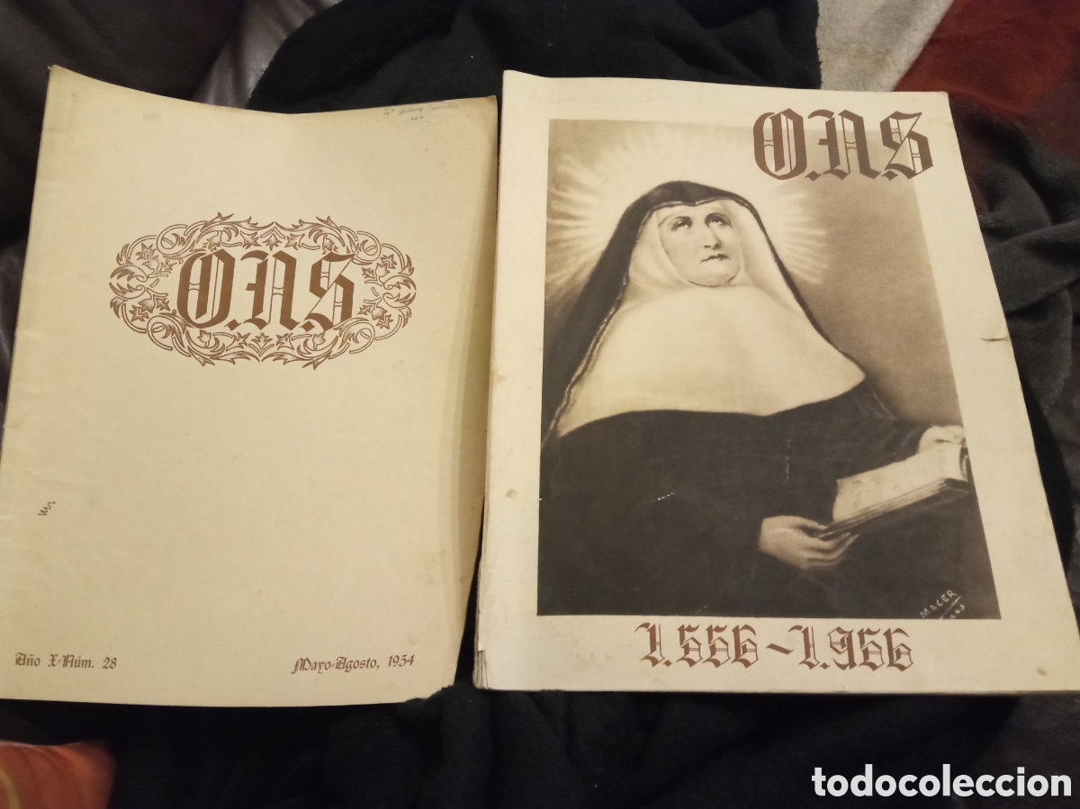 Sammeln von Zeitschriften und Zeitungen: Dos antiguas revistas, De los Colegios de la Orden de Nuestra Se&ntilde;ora - Ense&ntilde;anza