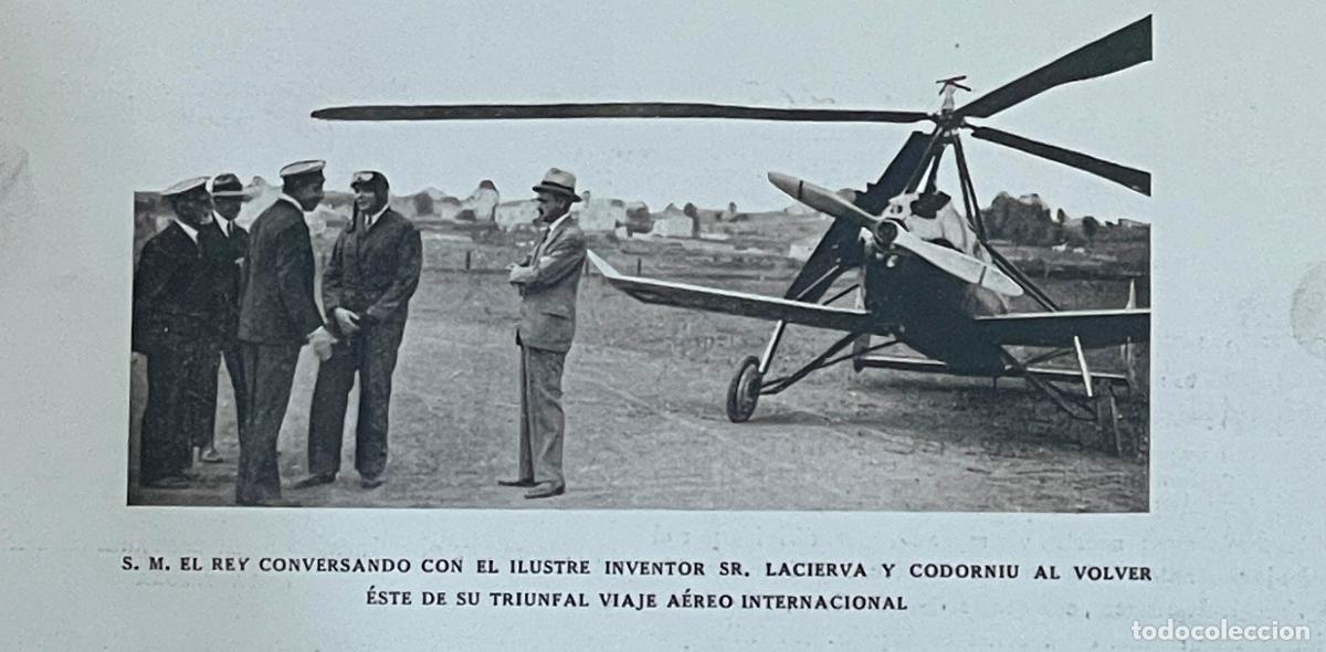 Collection Magazines and Newspapers: El rey (Alfonso XIII) y la aeron&aacute;utica. Progresos aviaci&oacute;n comercial: la Compa&ntilde;&iacute;a Aeropostal - 1931