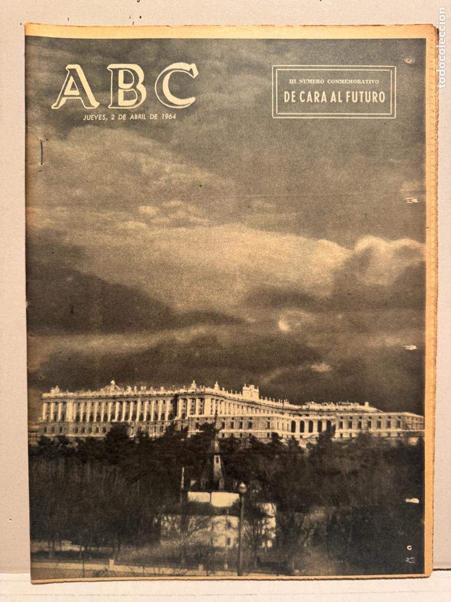 Coleccionismo de Revistas y Peri&oacute;dicos: PERI&Oacute;DICO ABC ABRIL DE 1964