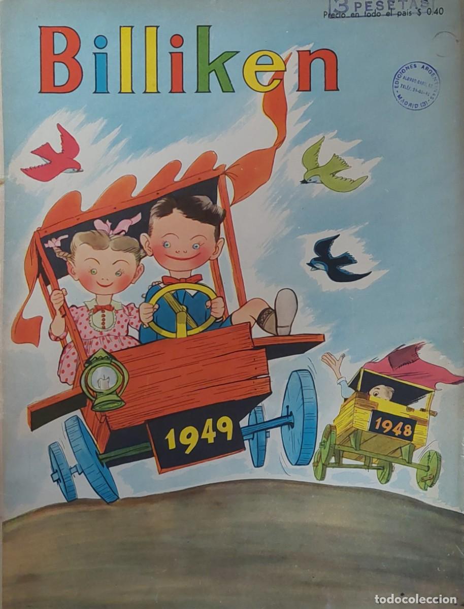 Coleccionismo de Revistas y Peri&oacute;dicos: LOTE DE 2 REVISTAS ( BILLEKIN la REVISTA DE LOS NI&Ntilde;OS ) NAVIDAD 1949
