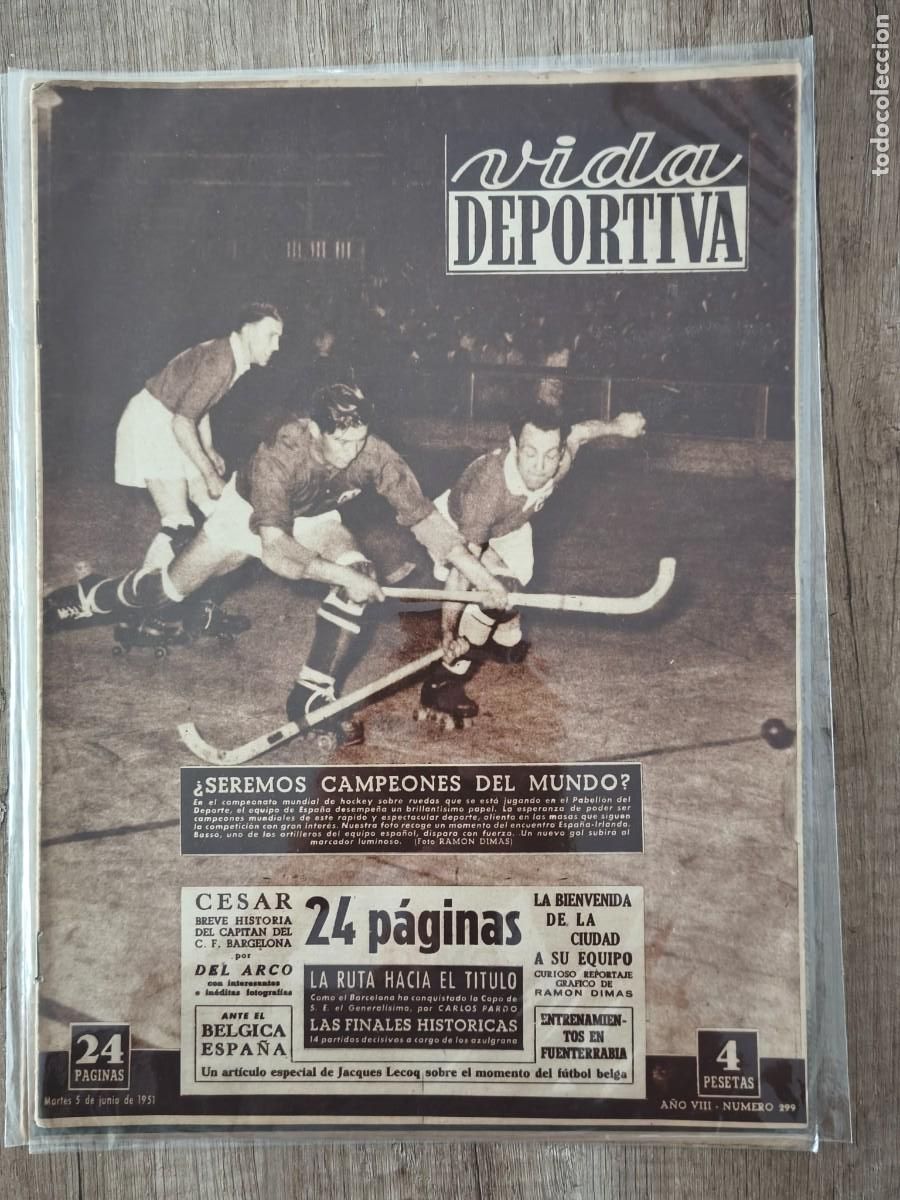 Colecionismo de Revistas e Jornais: vida deportiva, 1951.